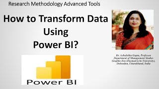 04 How to Transform Data Using Power BI? (Power BI) (transform) (data analysis) (data)