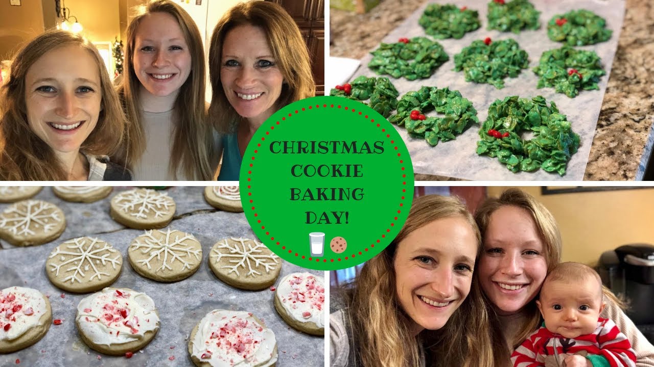 Christmas Cookie Baking Day 2018 YouTube