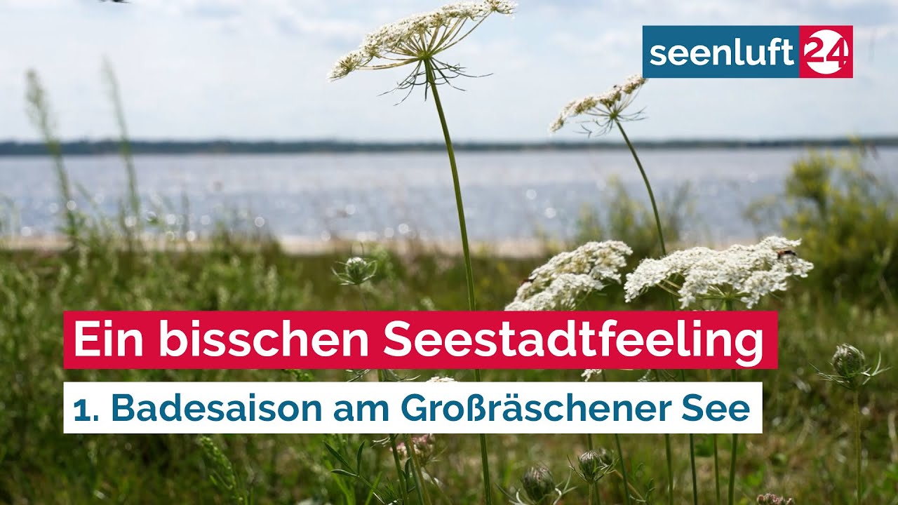 Ein bisschen Seestadtfeeling - 1. Badesaison am Großräschener See