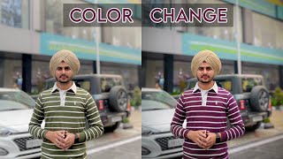 Change color of clothes | best editing app | android iphone | screenshot 4