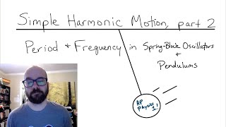 Period and Frequency in Spring-Block Oscillators and Pendulums