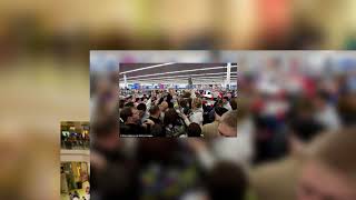 Black Friday brings large crowds of shoppers to Virginia outlet mall
