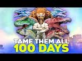 I have 100 days to beat ark hardcore ragnarok and tame everything on the map