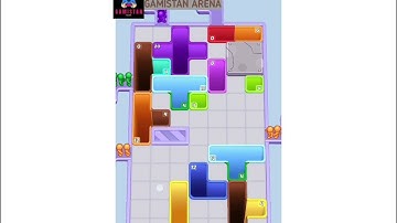 Hole Jam Puzzle Level 59. Walkthrough Gameplay