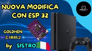MODIFICA PS4 - ESP 32 e GOLDHEN 2.4B18.2 by SISTRO - JAILBREAK #jailbreak #playstation4 #2025