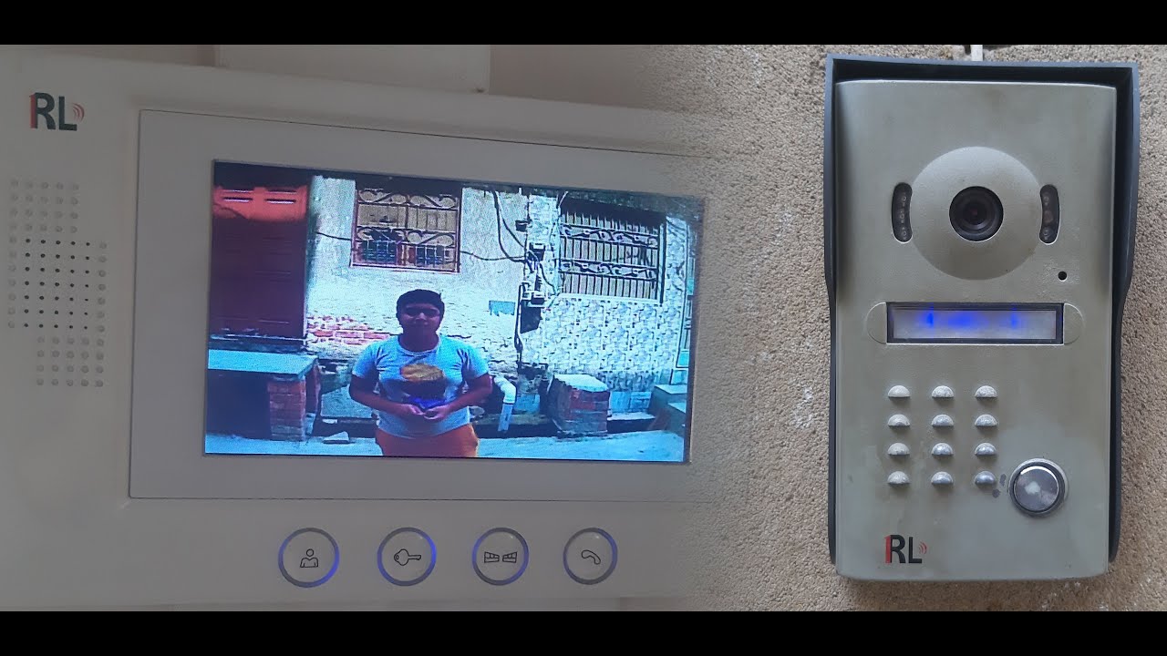 Camera Doorbell Clean Button Door Bell Repairing Video