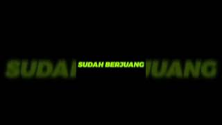 PERCUMA BERJUANG TAPI NGGAK DI ANGGAP💔 | STORY WA | SAD BOY🥀