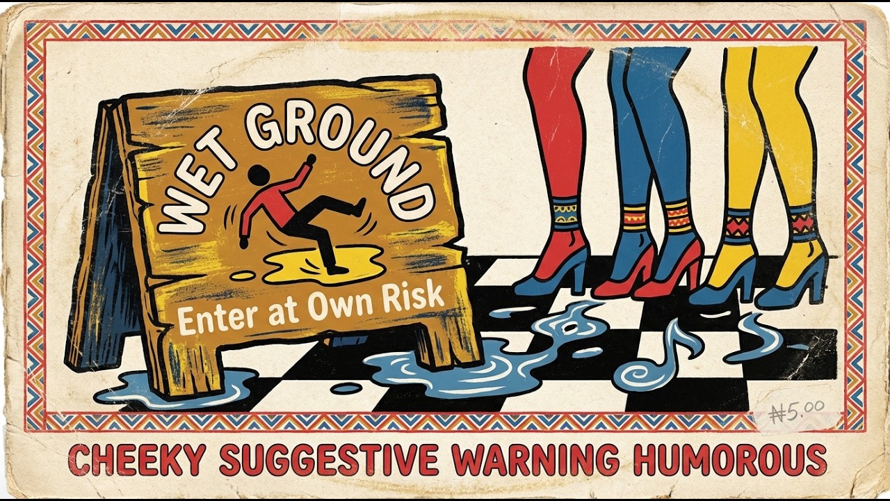 Wet Ground | The Original WAP Song  (Banned 1970s Song) / WAP Remix (Lyrics Video)