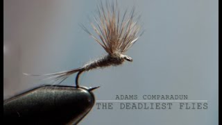 FLY TYING-ADAMS COMPARADUN-THE DEADLIEST FLIES with Chris Walklet