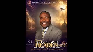 Celebrating the Life of Rev. Ronald Jimmie Headen | Union Funeral & Cremation Services