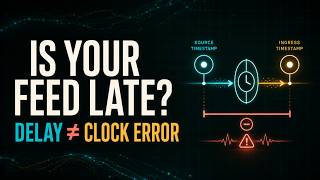 Is Your Market Data Feed Late Delay vs Clock Error Explained