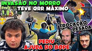 INCRÍVEL😱🔥PAULINHO É RESGATADO COM QRR MÁXIMO DO BOPE | TEVE INVASÃO NA FAVELA GTA RP