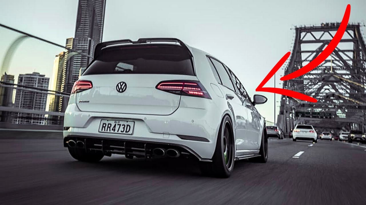 VW Golf R Mk 7.5 NIGHT DRIVE. YouTube