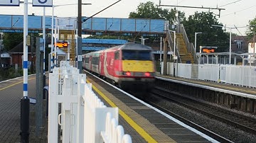 More LNER Class 91 + DVT action. September 2019.