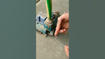 Make Your Own Hose Clamp With Wire!😱 #shorts
