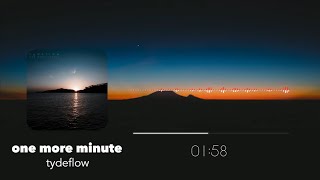 tydeflow - one more minute (Official Audio Visualizer)