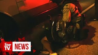 Hk Police Fire Tear Gas To Counter Brick-Throwing Protesters