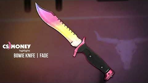 CS:GO | Bowie Knife - Fade