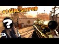 I challenged the #1 GIRL sniper on Modern Warfare