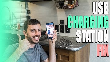 RV USB Charging Plug Fix - DC Port for Cell Phone iPad Kindle Devices