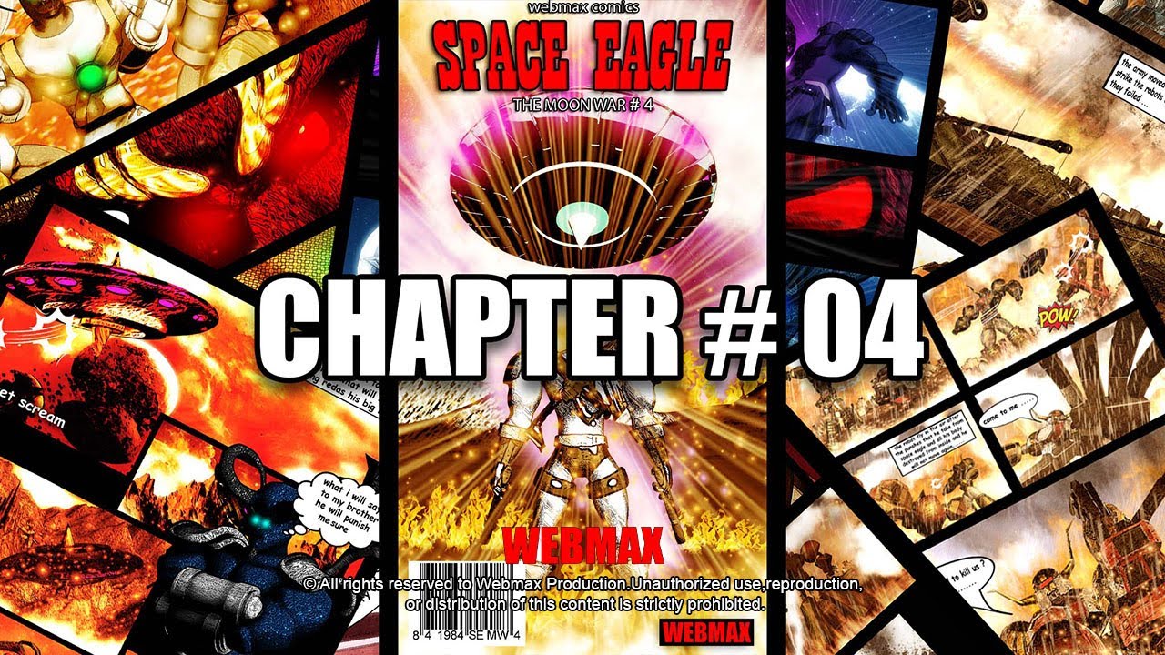 🔥 SPACE EAGLE COMICS | 🌑 THE MOON WAR ⚔️ | 📖 CHAPTER 04 ⚡ The Betrayal & The Beginning of War! 🚀💥⚠️