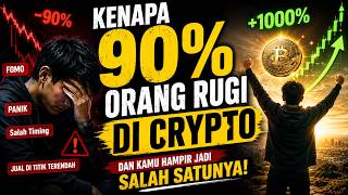 Kenapa 90% Orang Rugi di Crypto (Dan Kamu Hampir Jadi Salah Satunya)