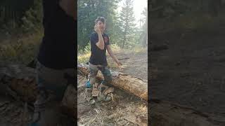 How To Get Over Logs (double blip)