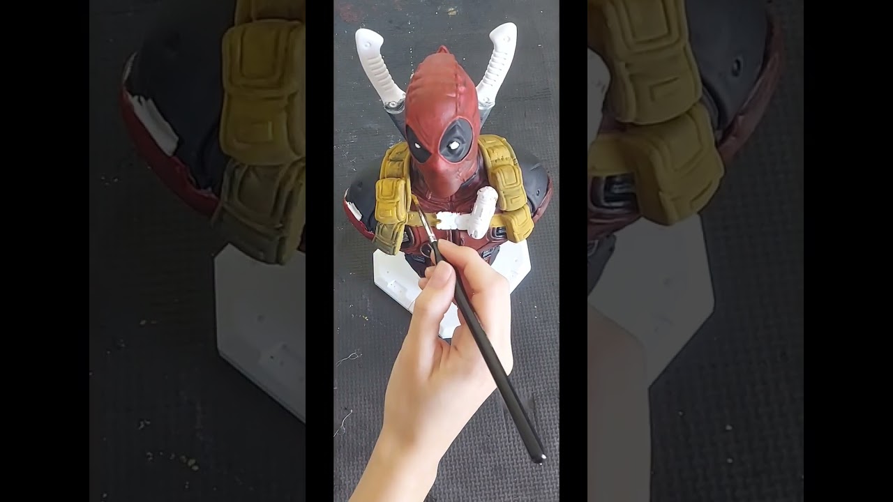 Bringing Deadpool to Life: Painting a 3D Figure!