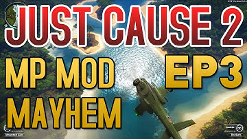 Just Cause 2 Multiplayer Mod Mayhem! (Episode 3: Helicopter madness!) | RangerDave