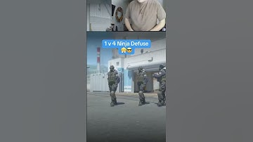 1 v 4 Ninja Defuse in OT #cs2 #csgo #gaming #counterstrike #cs2moments #cs2clips