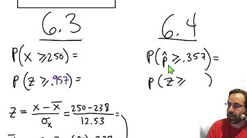 Sampling Distribution of the Sample Proportion (6.4)
