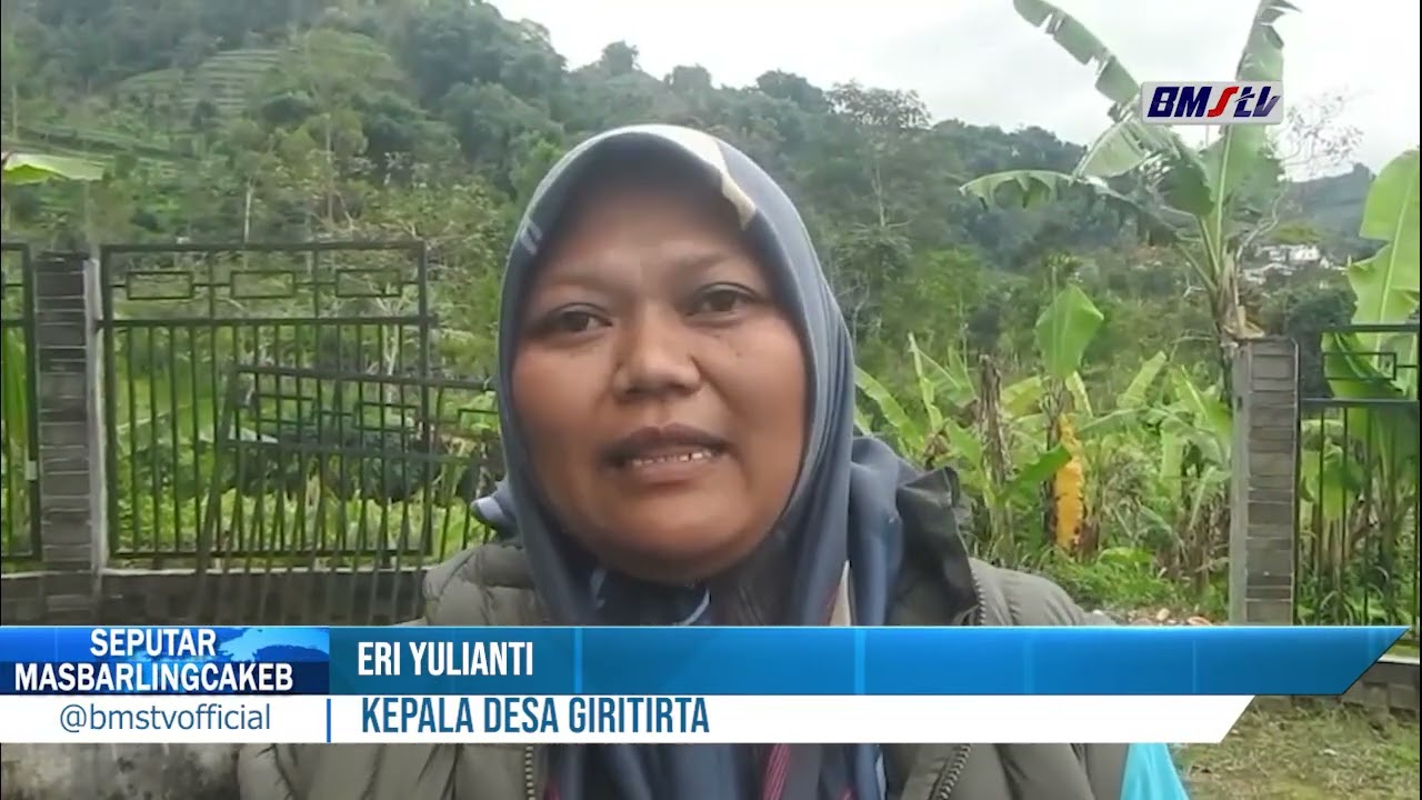 LONGSOR TEBING 80 METER TERJANG PERMUKIMAN DI BANJARNEGARA