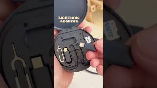 - Kit Adaptador De Carregamento Rápido Para Iphone 14 13 12 Pro, Tipo-C Para Micro Usb.