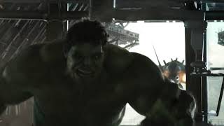 Hulk On Helicarrier Fight Scene In Reverse