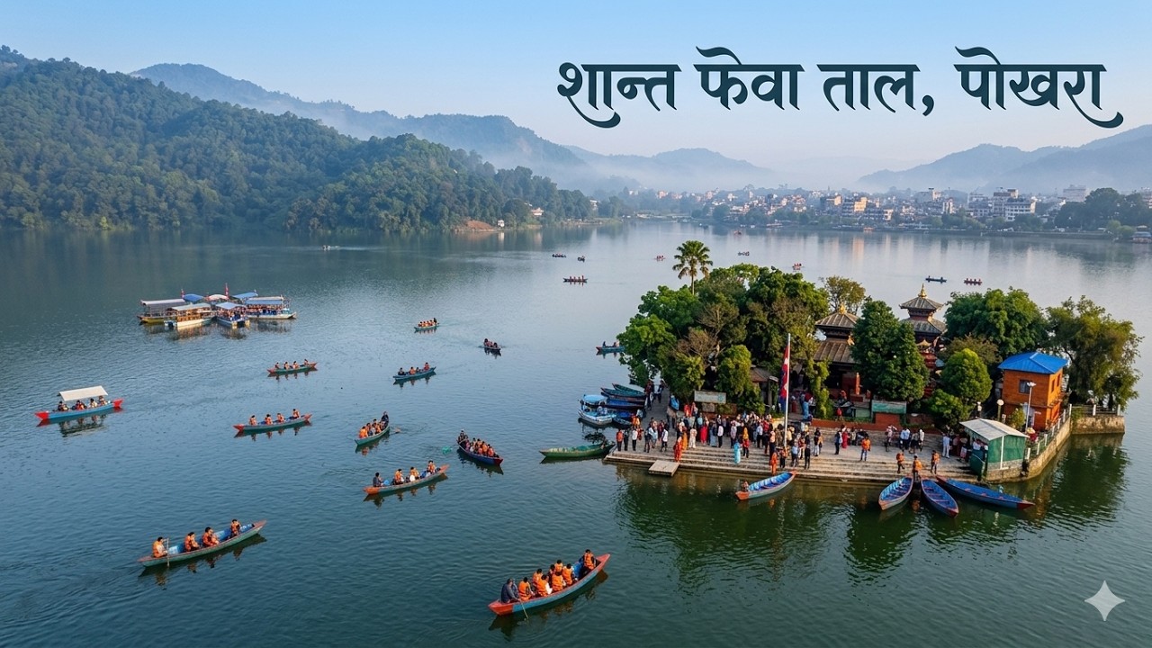 फेवातालको पानीमा बसिरहेको शहर पोखरा@SarokarTVHD
