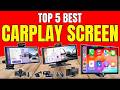 Top 5 Best CarPlay Screen On Amazon 2026 | Wireless Apple CarPlay &amp; Android Auto