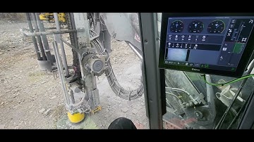 SmartROC T45 MK2 auto drilling and automatic rod extraction 92mm bit hard rock