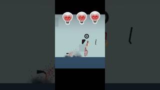 Stickman Dismounting 💀 The Rarest Moment Ever! 🔥 #shorts #trollface #edit