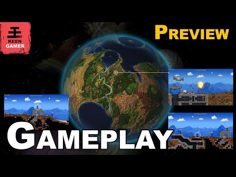 Cortex Command gameplay preview