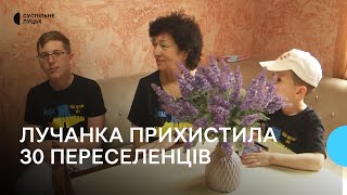 Лучанка за три місяці у власному домі прихистила майже 30 переселенців