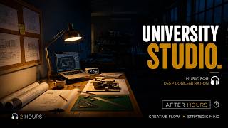 2:34 A.M University Design Studio | A Soundtrack for Focused Work