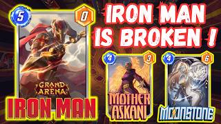 This Iron Man Deck Feels Illegal in Grand Arena! 🔥 [Marvel Snap]  #marvelsnap