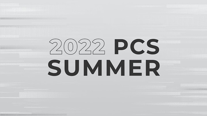 [中文] Playoffs Round 2 Day 4  PSG vs JT  Game 1  PCS 夏季聯賽 (2022)