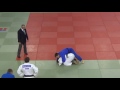 Jamal Petgrave vs Tomas Luckus in the -90kg category at the Junior British Championships