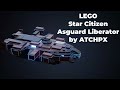 LEGO Asguard Liberator (Star Citizen) — Full Build Guide in 2 Minutes! 🚀