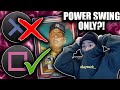 I ONLY USED POWER SWING... IN A RANKED GAME?! (SO MANY HOMERS!) MLB The Show 20