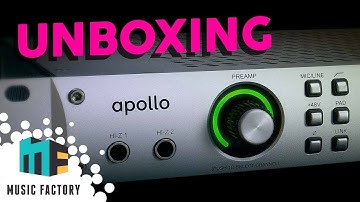 Universal Audio Apollo Firewall + Satellite Unboxing | Music Factory