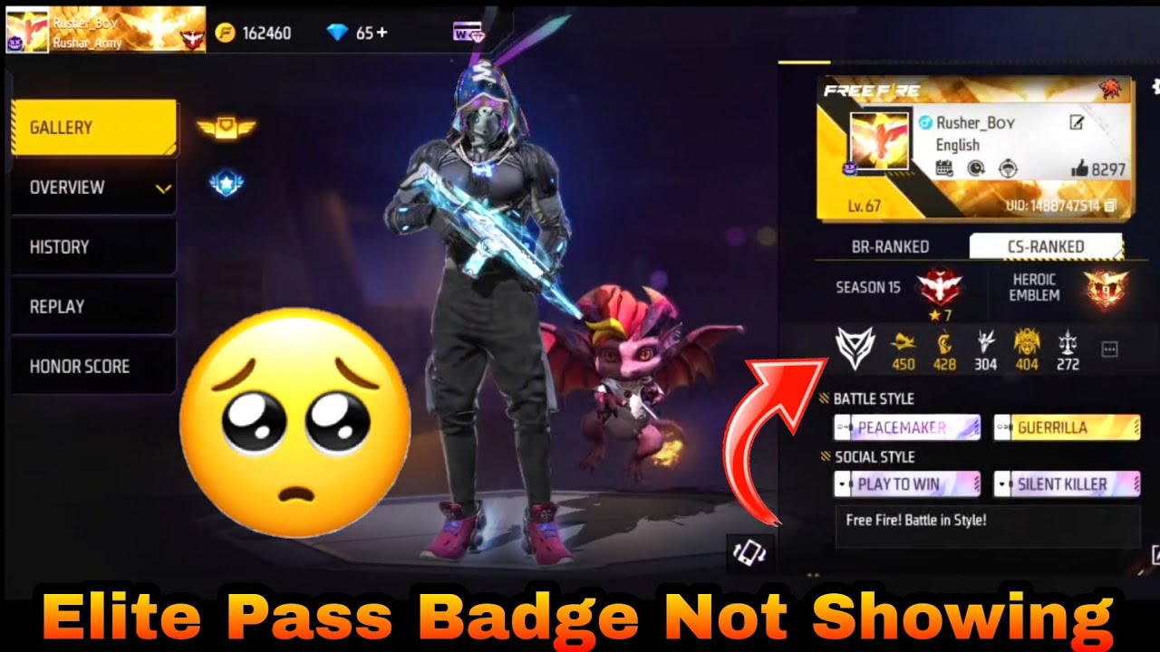 Free Fire Elite Pass Not Showing | Free Fire New Glitch Today | Free Fire Elite Pass Glitch