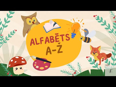 Latviešu Valodas Alfabēts