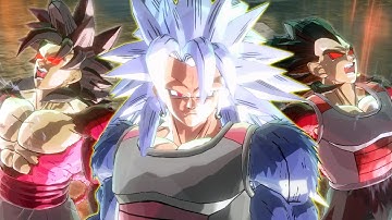 The Black Warrior Pack! Goku, Vegeta & Vegito Black SSJ4 & SSJ5 Transformation mods | DBXV2